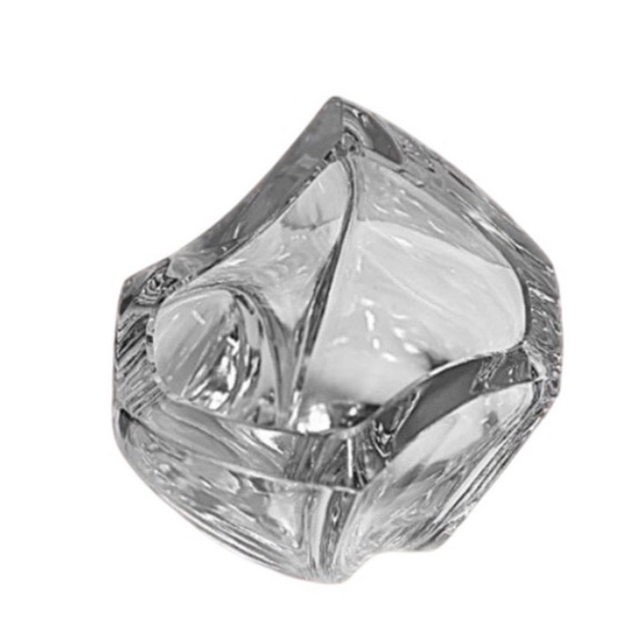 Baccarat Giverny Collection Clear Crystal Glass 9” Vase Made in France - Picture 3 of 3